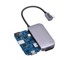 USB-хаб Baseus PadJoy 6-Port Type-C HUB Adapter