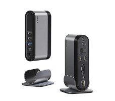USB-хаб Baseus UnionJoy 17-Port Triple-Display  Docking Station
