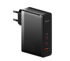 Сетевое зарядное Baseus GaN5 Pro Fast Charger 2C+U 140W EU
