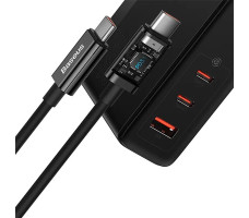 Сетевое зарядное Baseus GaN5 Pro Fast Charger 2C+U 140W EU