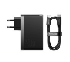 Сетевое зарядное Baseus GaN5 Pro Fast Charger 2C+U 140W EU
