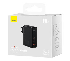 Сетевое зарядное Baseus GaN5 Pro Fast Charger 2C+U 140W EU