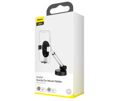 Автомобильный держатель Baseus Simplism gravity car mount holder with suction base
