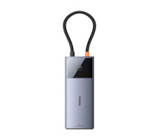 USB-хаб Baseus Metal Gleam Series II  6-in-1 USB HUB