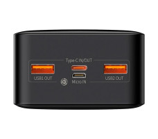 Внешний аккумулятор Baseus Bipow Digital Display 20000mAh 15W