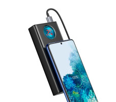 Внешний аккумулятор Baseus Amblight 30000mAh + кабель Baseus Xiaobai series Type-C  to Type-C 100W
