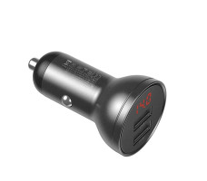 Автомобильное зарядное Baseus Digital Display Dual USB 4.8A Car Charger 24W