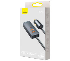 Автомобильное зарядное Baseus Share Together PPS multi-port Fast charging with extension cord 2U+2C