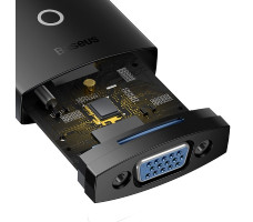 Адаптер Baseus Lite Series Adapter  HDMI to VGA