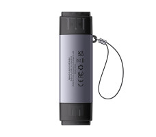 Картридер Baseus Lite Series USB-A & Type-C to SD/TF Card Reader