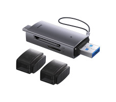Картридер Baseus Lite Series USB-A & Type-C to SD/TF Card Reader