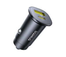 Автомобильное зарядное OS-Baseus GoTrip Car Charger C+U 30W