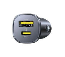 Автомобильное зарядное OS-Baseus GoTrip Car Charger C+U 30W