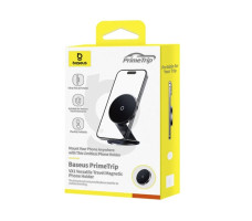 Магнитный держатель OS-Baseus PrimeTrip VX1 Versatile Travel Magnetic Phone Holder Round