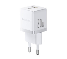 Сетевое зарядное Baseus Palm Fast Charger C+U 20W EU