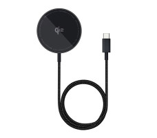 Беспроводное зарядное устройство Baseus Simple Mini4 Air Magnetic Wireless Charger Qi2 15W