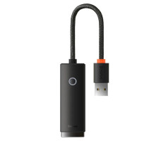 Адаптер-переходник Baseus Lite Series Ethernet Adapter USB-A to RJ45 LAN Port