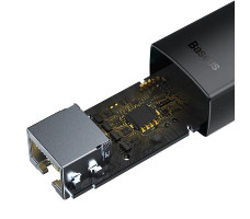 Адаптер-переходник Baseus Lite Series Ethernet Adapter USB-A to RJ45 LAN Port