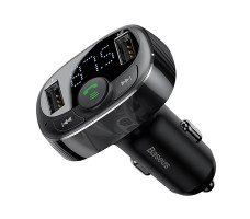 Автомобильное зарядное устройство OS-Baseus T Shaped S-09A Car Bluetooth MP3 Player (Standard Edition)