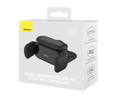 Автомобильный держатель Baseus Steel Cannon pro Solar Electric Car Mount