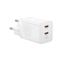 Сетевое зарядное OS-Baseus GaN5 Pro Fast Charger C+C 40W EU