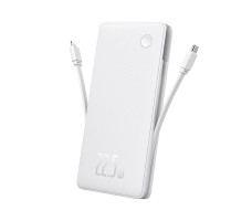 Внешний аккумулятор OS-Baseus Airpow Lite Power Bank 10000mAh 22.5W Dual-Cable