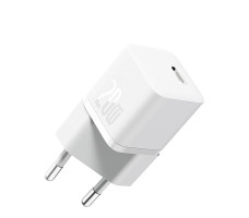 Сетевое зарядное OS-Baseus GaN5 Fast Charger (mini) 1C 20W EU