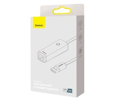 USB-хаб Baseus Lite Series Ethernet Adapter USB-A to RJ45 LAN Port