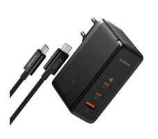 Сетевое зарядное OS-Baseus GaN5 Pro Digital Fast Charger 2C+U 160W