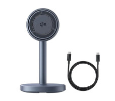 Беспроводное зарядное OS-Baseus Orbit 2 Pro Air-Cooled 2-in-1 Wireless Charging Stand Qi2 20W