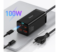 Зарядное устройство Baseus GaN3 Pro Desktop Fast Charger 2U+2C 100W