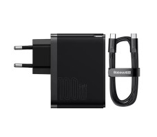 Зарядное устройство Baseus GaN5 Pro Fast Charger C+U 100W
