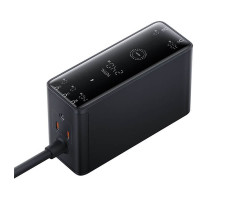 Зарядное устройство OS-Baseus Digital GaN Intelligent Desktop Fast Charger 3C+U+DC 240W