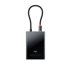 Хаб Baseus PioneerJoy 8-Port Four-Screen Type-C HUB Adapter