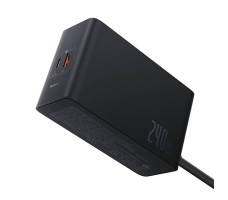 Зарядное устройство OS-Baseus Digital GaN Intelligent Desktop Fast Charger 3C+U+DC 240W