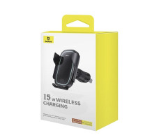 Автодержатель Baseus Milky Way Pro Series Wireless Charging Electric Car Mount Phone Holder 15W