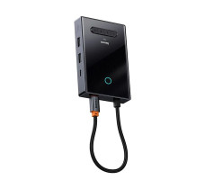 Хаб Baseus PioneerJoy 8-Port Four-Screen Type-C HUB Adapter