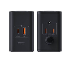 Зарядное устройство OS-Baseus Digital GaN Intelligent Desktop Fast Charger 3C+U+DC 240W