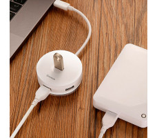 Хаб Baseus Round box (Type-C to USB3.0 х 1+USB2.0 х 3)
