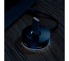 Хаб Baseus Round box (Type-C to USB3.0 х 1+USB2.0 х 3)
