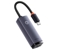 USB-хаб Baseus Lite Series Ethernet Adapter Type-C to RJ45 LAN Port