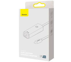 USB-хаб Baseus Lite Series Ethernet Adapter Type-C to RJ45 LAN Port