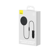 Магнитный держатель с беспроводной зарядкой Baseus CW01 Magnetic Wireless Charging Car Mount 40W (Wireless Charging Claw Editon)
