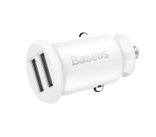 Автомобильное зарядное устройство Baseus Grain Car Charger 3.1A dual-USB