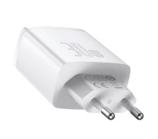 Сетевое зарядное Baseus Compact Quick Charger 2U+C 30W
