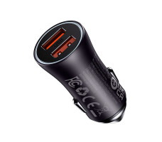 Автомобильное зарядное устройство Baseus Golden Contactor Max Dual Fast Charger Car Charger U+U