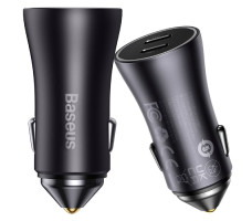 Автомобильное зарядное Baseus Golden Contactor Pro Dual Fast Charger Car Charger C+C 40W