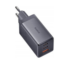 Сетевое зарядное DZ-EU KA Baseus GaN5 Ultra Fast Charger 2C+U 65W EU Set