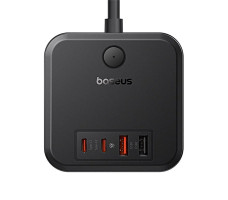 Зарядное устройство OS-Baseus PowerCombo Cube Power Strip 3AC+2U+2C 30W 1.5m EU