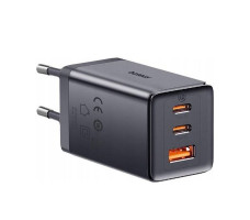 Сетевое зарядное DZ-EU KA Baseus GaN5 Ultra Fast Charger 2C+U 65W EU Set